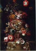 unknow artist Floral, beautiful classical still life of flowers.126 painting